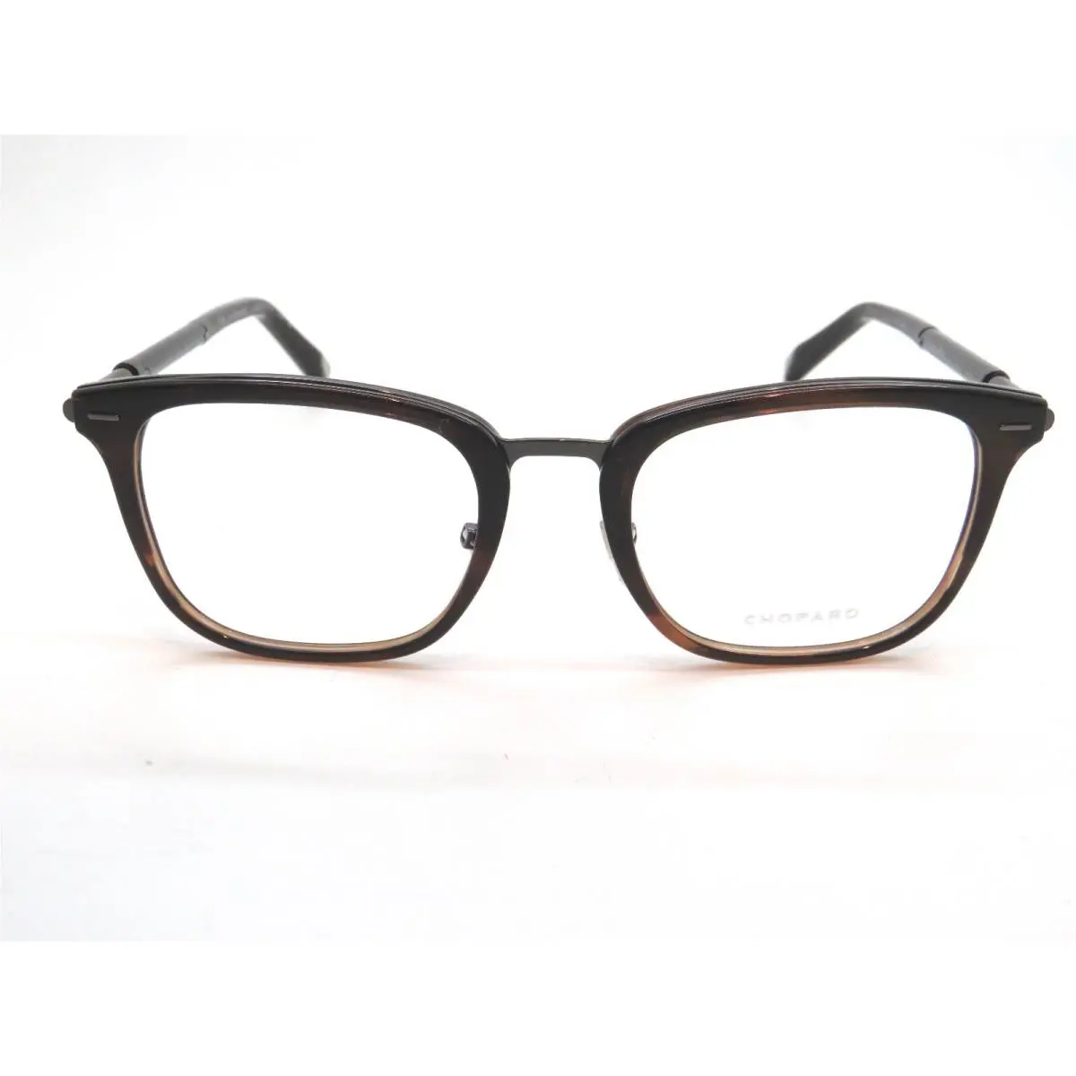Chopard VCHC76 0568 Brown/carbon Fiber 52mm Rx Eyeglasses