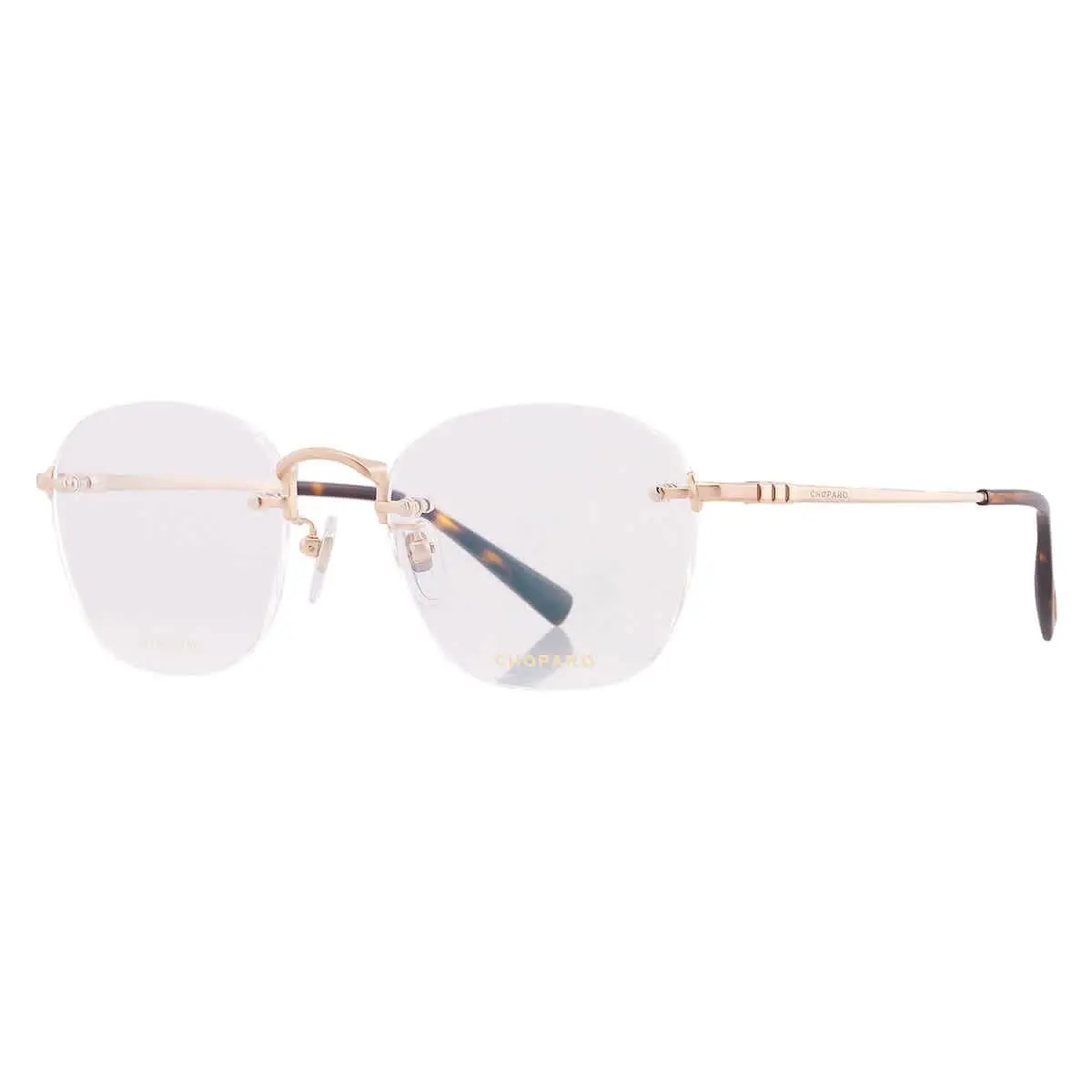 Chopard Demo Oval Titanium Men`s Eyeglasses VCHG70J 0S91 54 VCHG70J 0S91 54