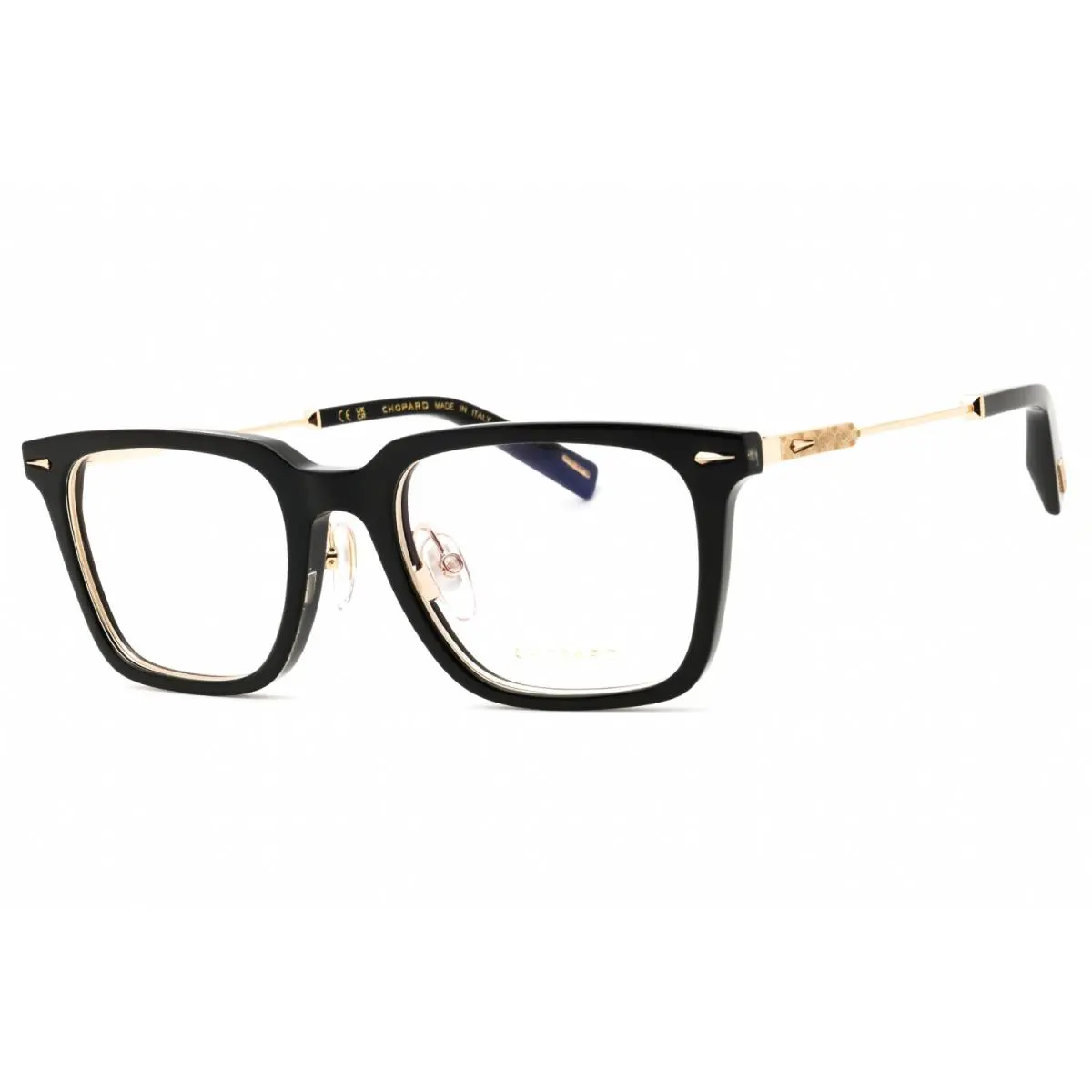 Chopard VCH346-Z50-52 Eyeglasses Frame Size 52mm 21mm 145mm Black Men 190605470