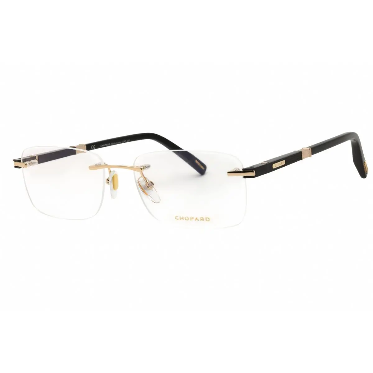 Chopard VCHF54-300-56 Eyeglasses Frame Size 56mm 18mm 145mm Rosegold Women 1906
