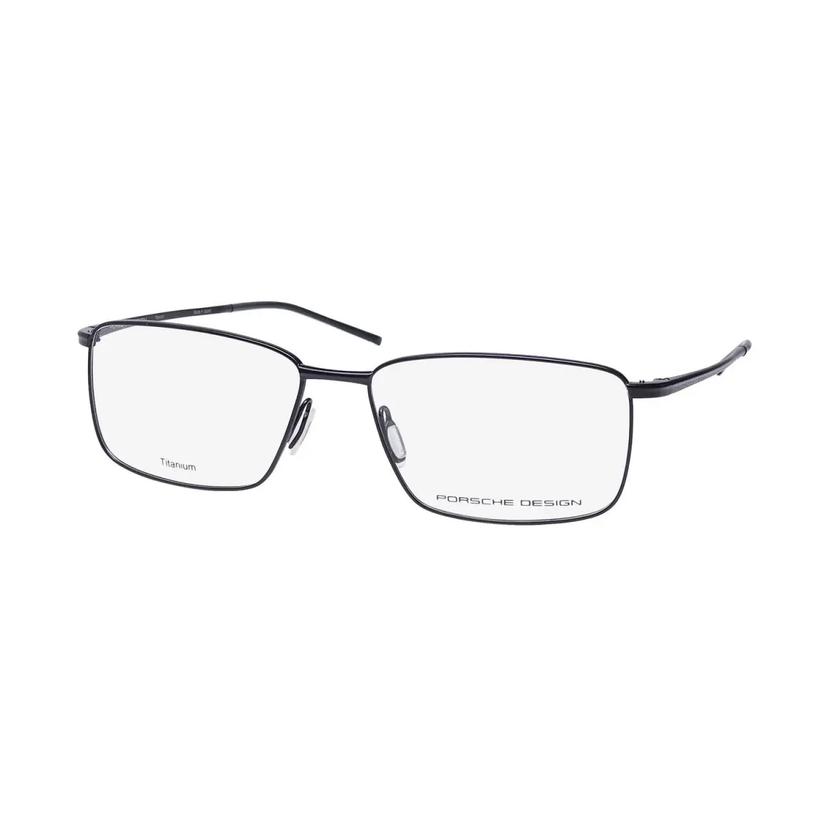 Porsche Design P8364 Eyeglasses Black Japan Full-rim Rectangular Mens