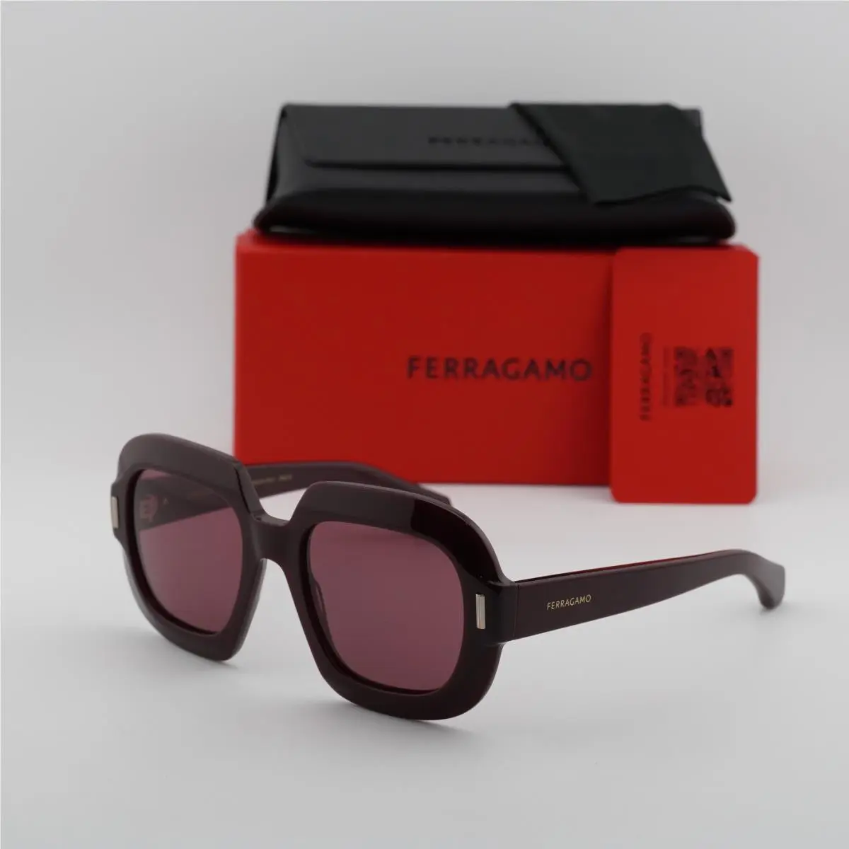 Salvatore Ferragamo SF2068SE 606 Burgundy/purple 54-20-145 Sunglasses