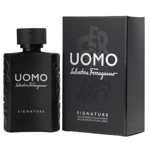 Men`s Uomo Signature Edp 3.4 oz 100ml by Salvatore Ferragamo