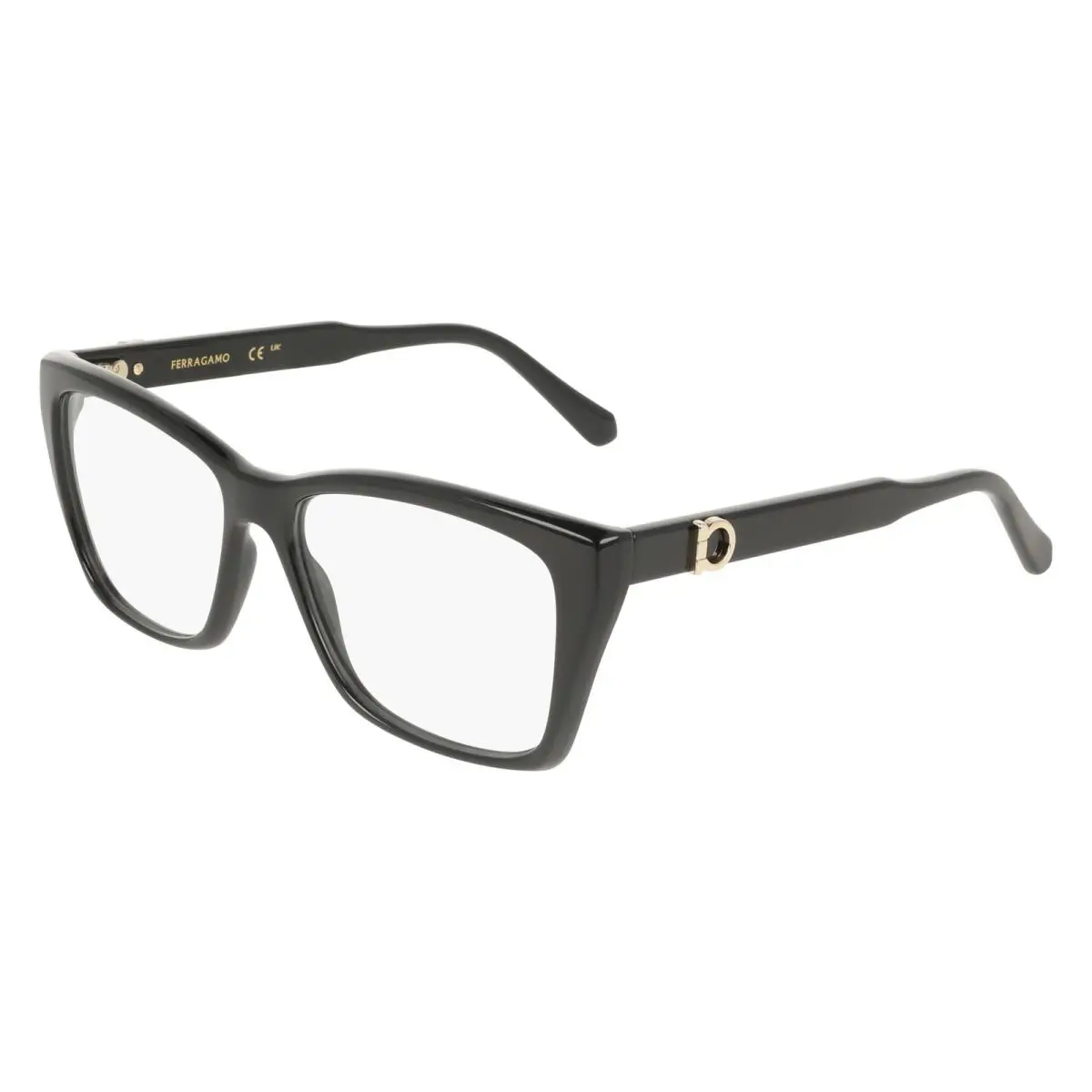 SF3030E Eyeglasses 001 Black by Salvatore Ferragamo