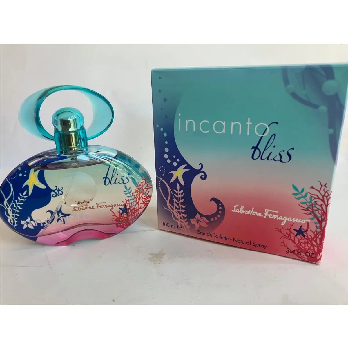 Ferragamo Incanto Bliss 3.4oz Edt Spray For Women Rare