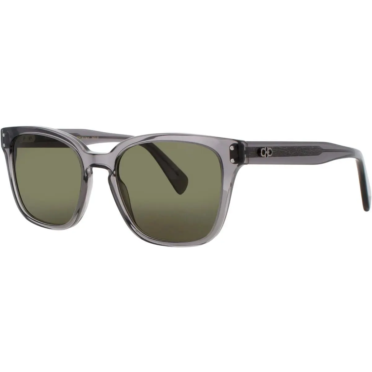 Men`s Sunglasses Square Grey Acetate Frame SF1040SCP 020 by Salvatore Ferragamo