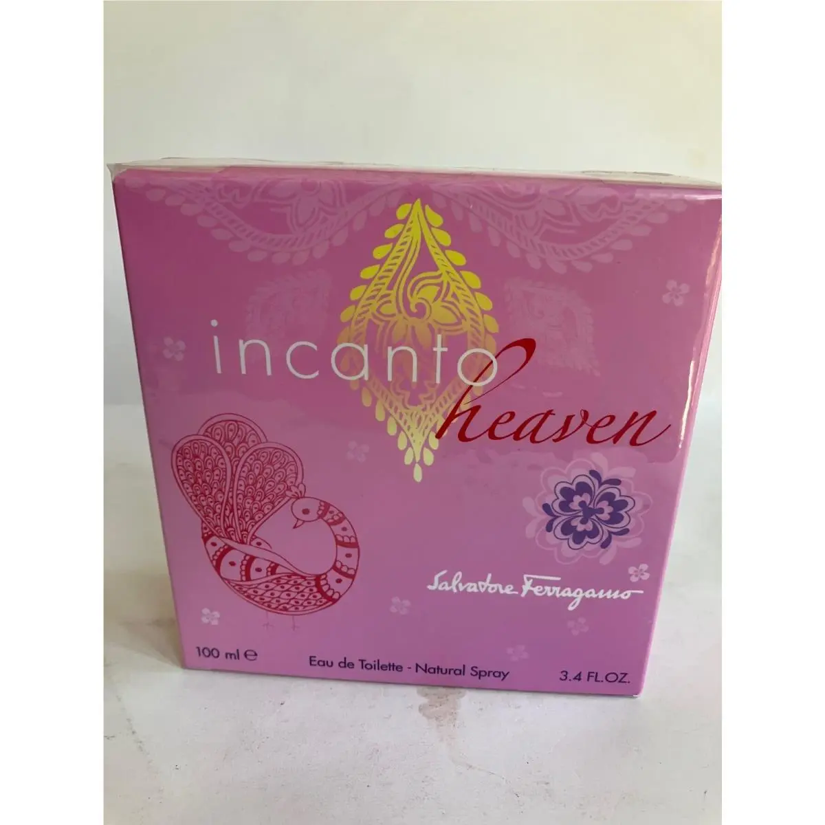 Ferragamo Incanto Heaven 3.4oz Edt Spray For Women Rare