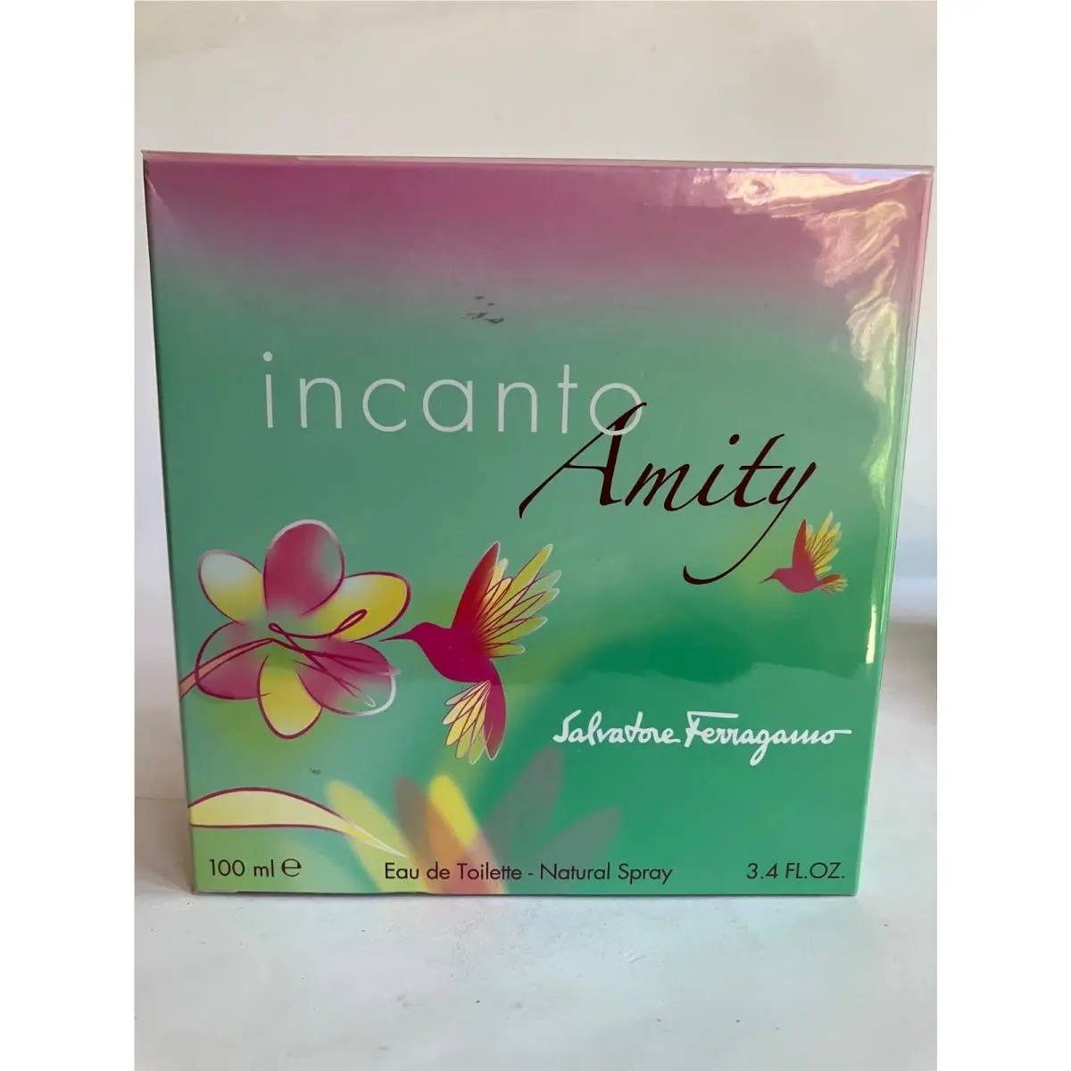Ferragamo Incanto Amity 3.4oz Edt Spray For Women Rare