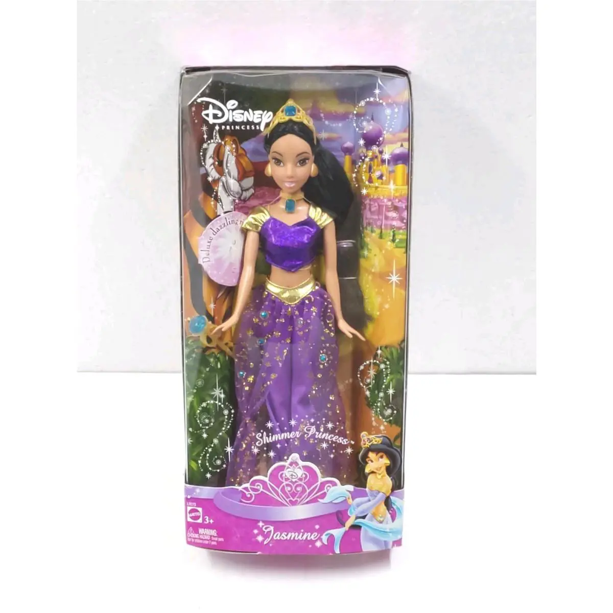 2007 Mattel Disney Princess Shimmer Princess Jasmine Doll