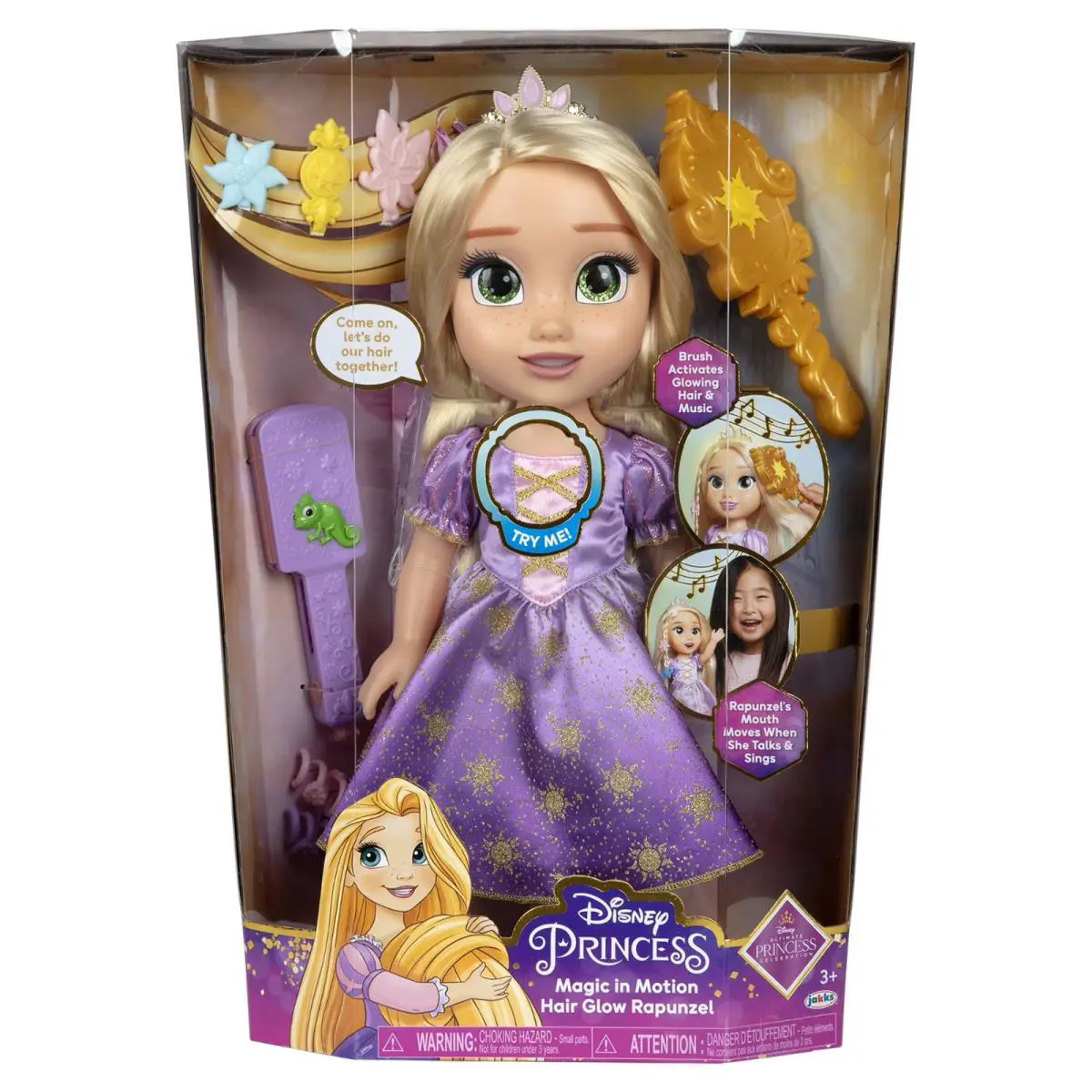 Disney Ultimate Princess Repunzel Talks Sings Hair Glows 15
