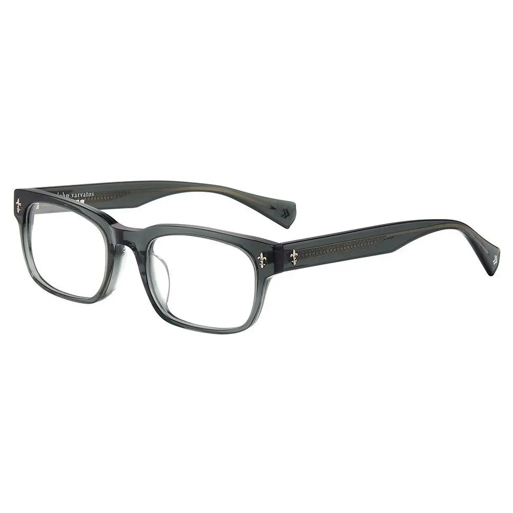 John Varvatos VJV449 Eyeglasses Eye Glasses 804P Crystal Sage 52mm