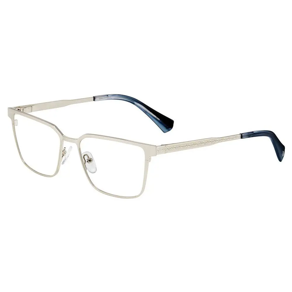 John Varvatos VJV197 Eyeglasses Eye Glasses 0SIL Silver 54mm Unise