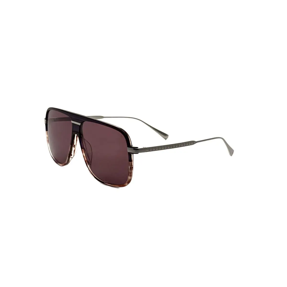 John Varvatos Men`s 60mm Navy Havana Gradient Sunglasses SJV562-600NAV