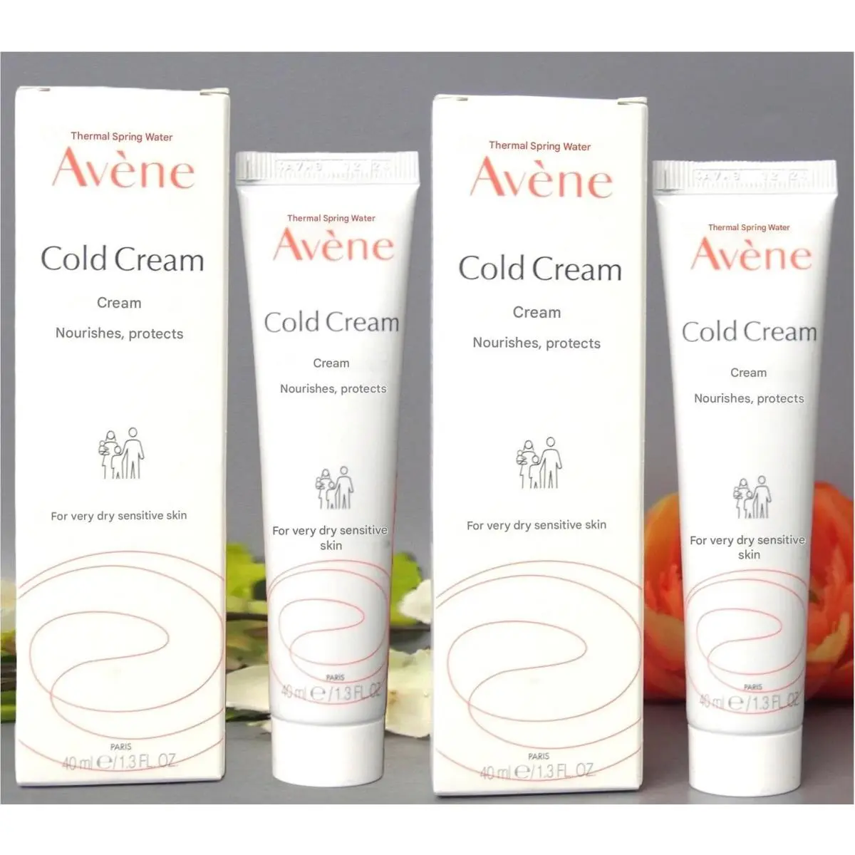 2 Pack Avene Cold Cream Skin Cream 40ml / 1.3oz Exp 09/2028