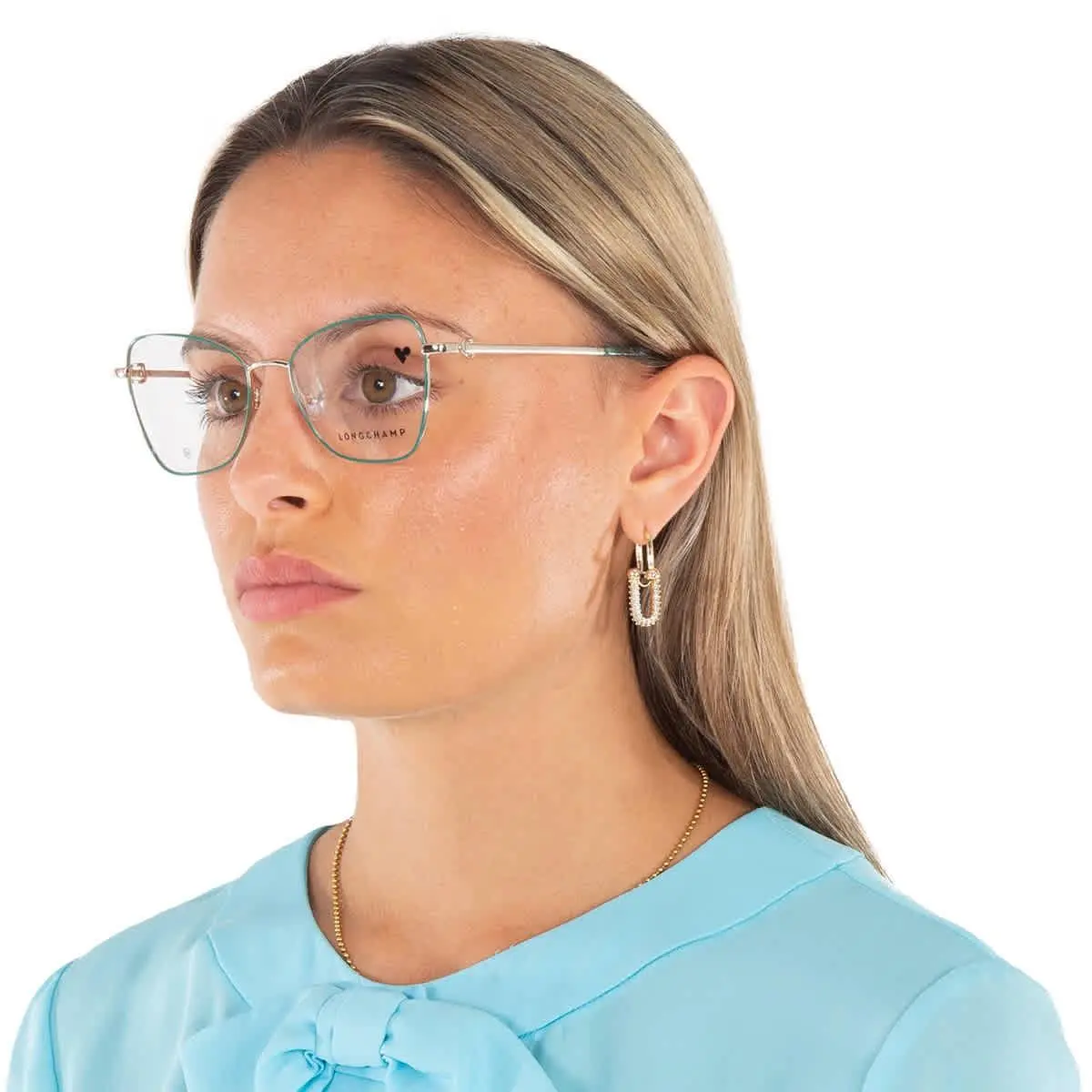 Longchamp Demo Butterfly Ladies Eyeglasses LO2157 711 52 LO2157 711 52