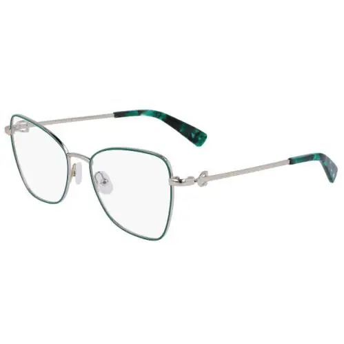 LO2157 711 Women`s Eyeglasses 52-17-140mm/Gold Green by Longchamp