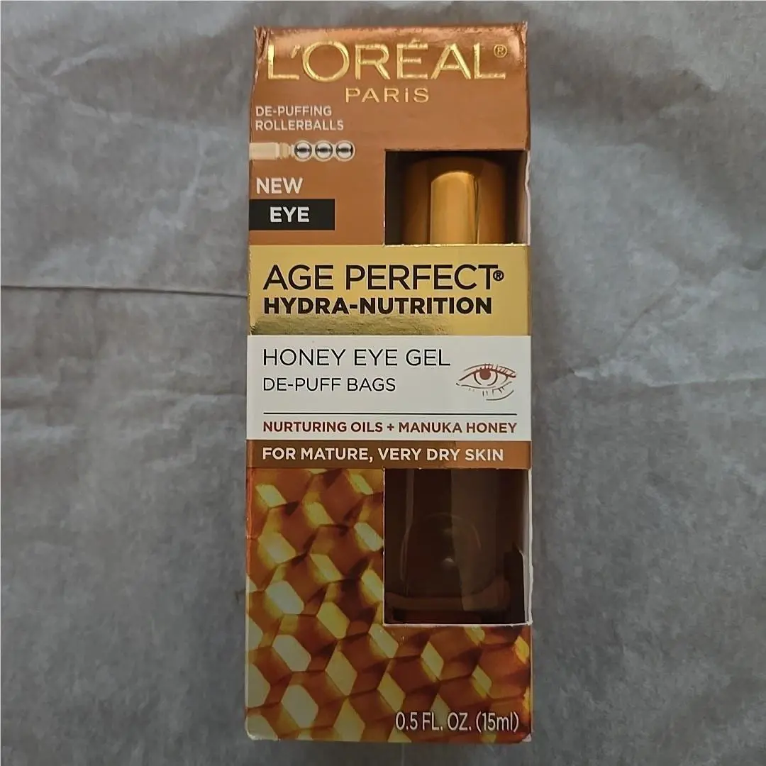 L`oréal Paris Skincare Age Perfect Hydra Nutrition Honey Eye Gel - 0.5oz