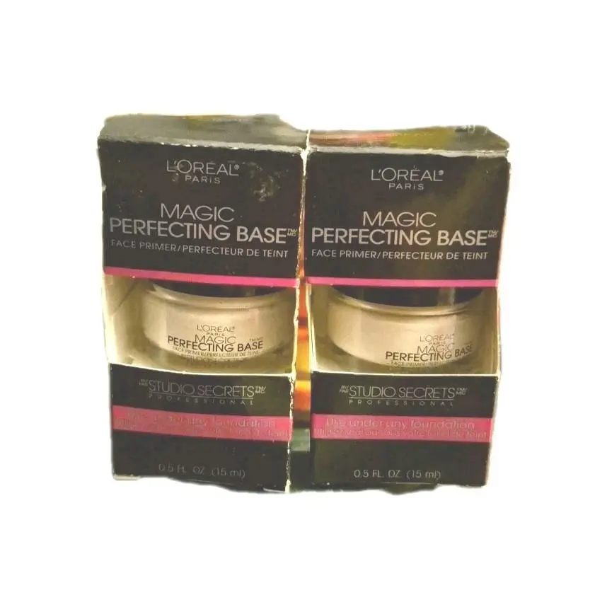 2 Pack Loreal Magic Perfecting Base 0.5 fl oz Each 890