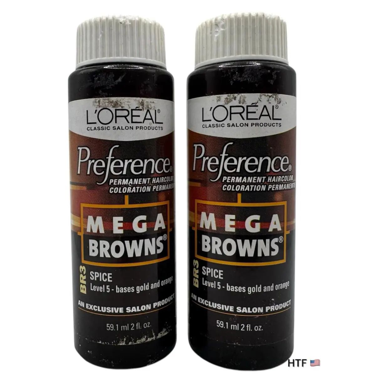 Loreal Preference Mega Browns BR3 Spice – 2 oz – 2 Pack