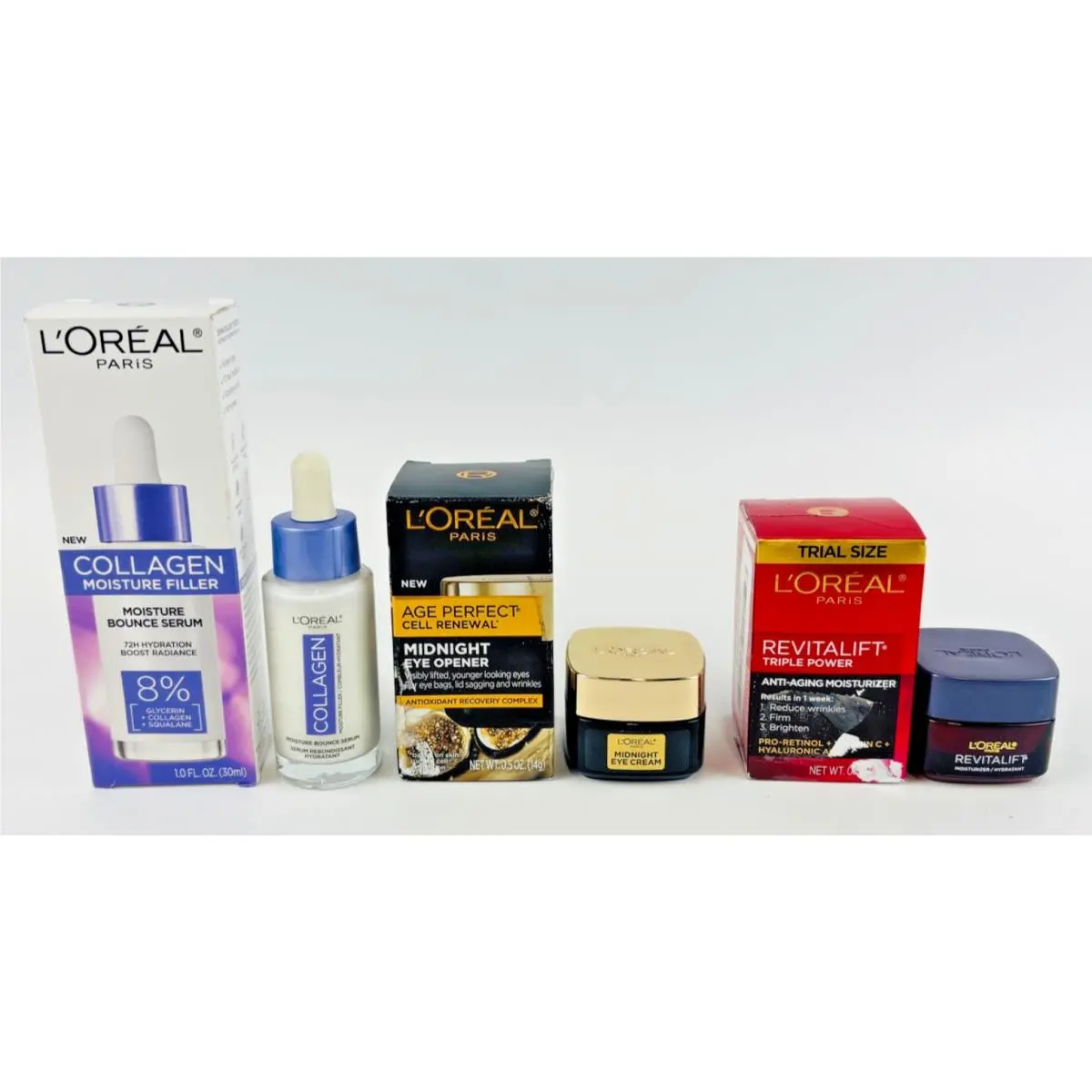 L`oréal L’oreal Moisturizer Serum Eye Cream Anti-aging Read