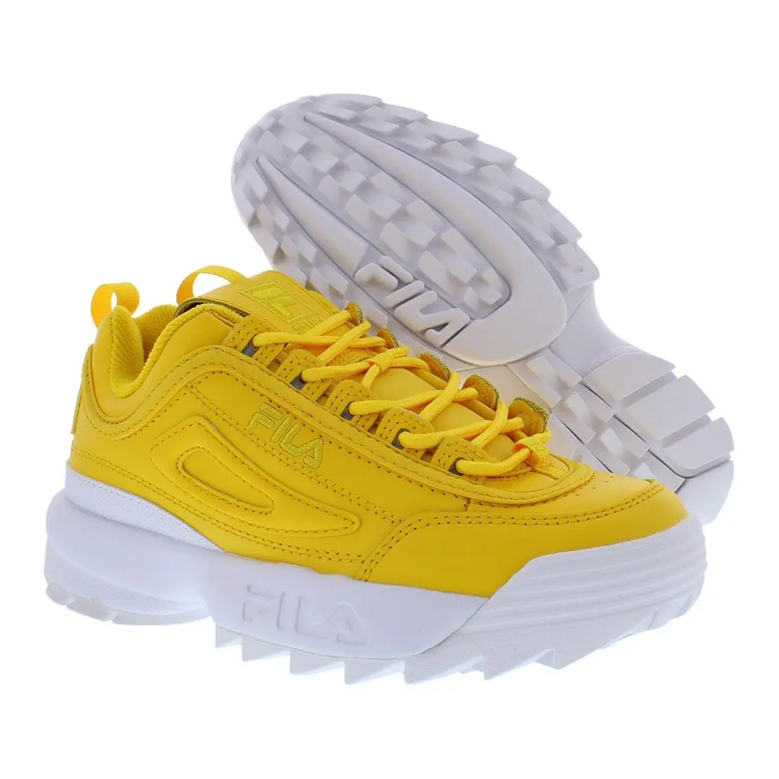 Fila shoes - Spectra Yellow/Spectra Yellow/White, Main: Yellow 4