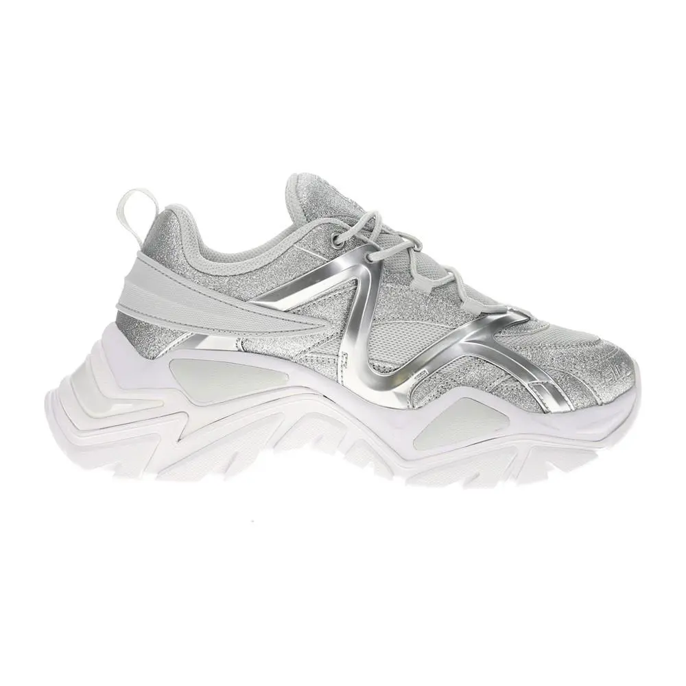 Fila shoes - Fila Electrove 3 Metallic Lace Up - 5RM02667-063 - Silver 4
