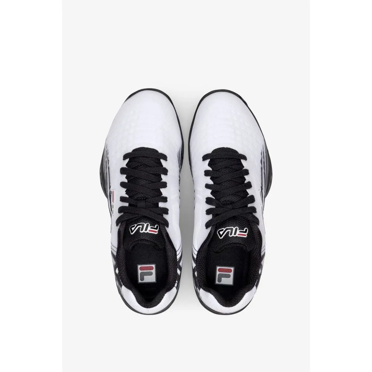 Fila shoes - WHITE/BLACK/BLACK 4