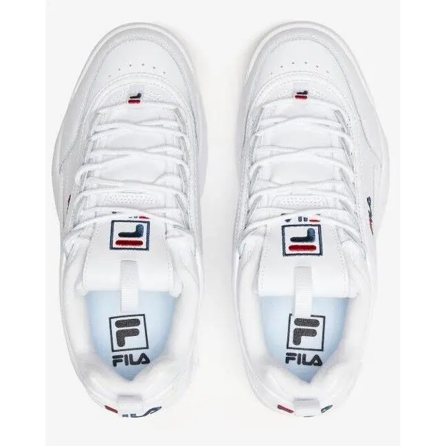 Fila shoes - Fila Disruptor ll Premium - Disruptor Premium - 5FM00002-125 - White / Navy / Red 2