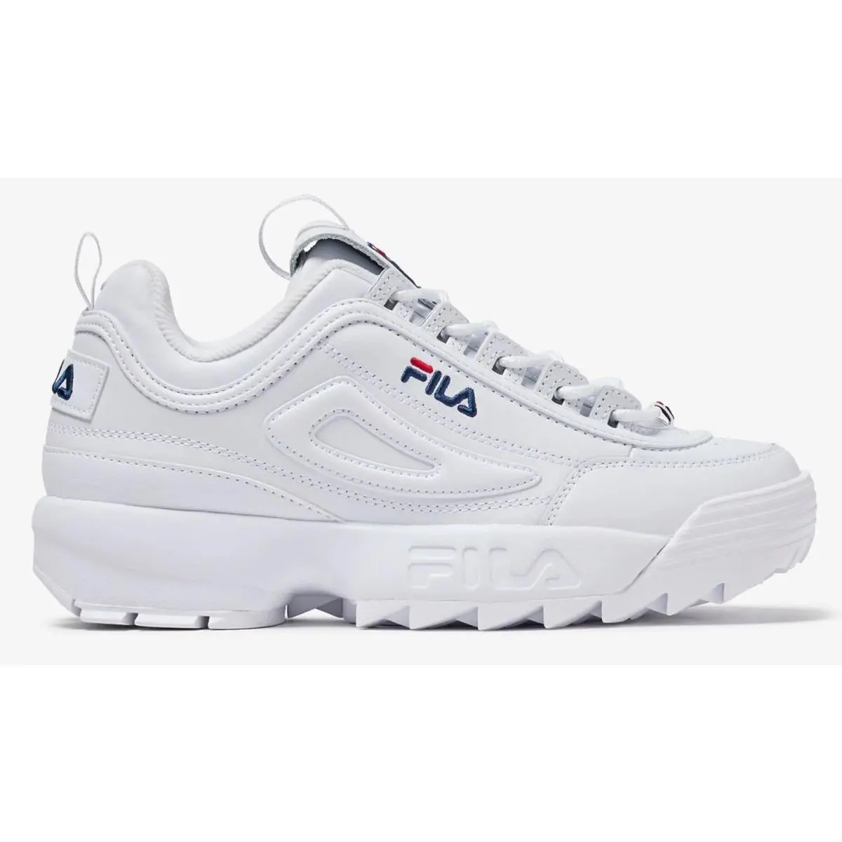 Fila shoes - Fila Disruptor ll Premium - Disruptor Premium - 5FM00002-125 - White / Navy / Red 6