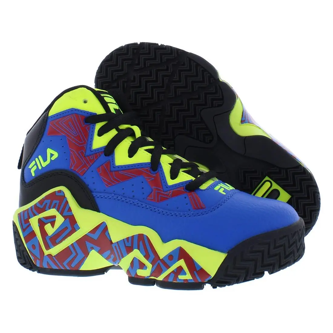 Fila shoes - 3BM01732025 - 3BM01732025 - Blue/Lime, Main: Multi-Colored 4