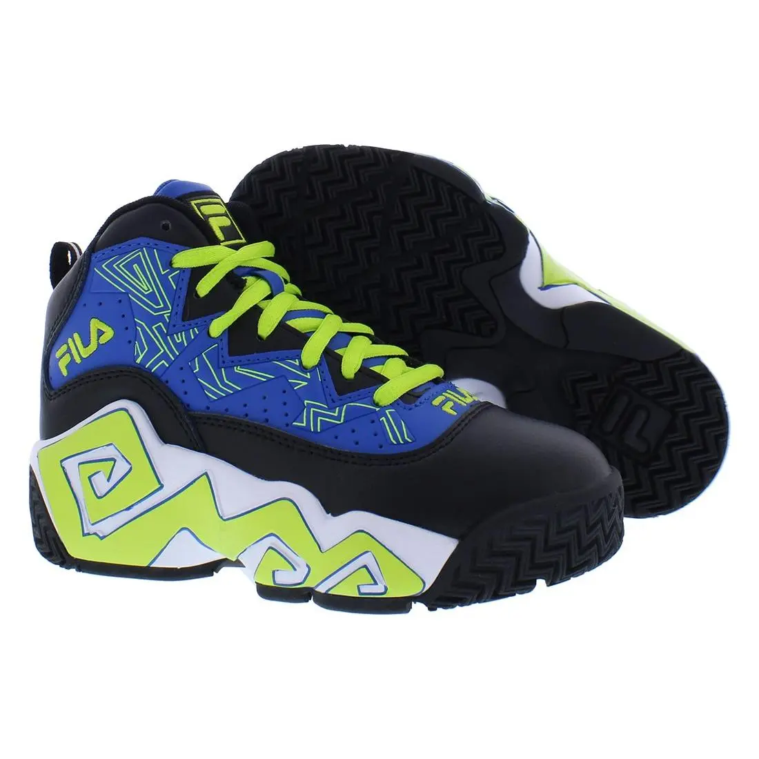 Fila shoes - 3BM01770405 - 3BM01770405 - Blue/Black/Lime, Main: Blue 4
