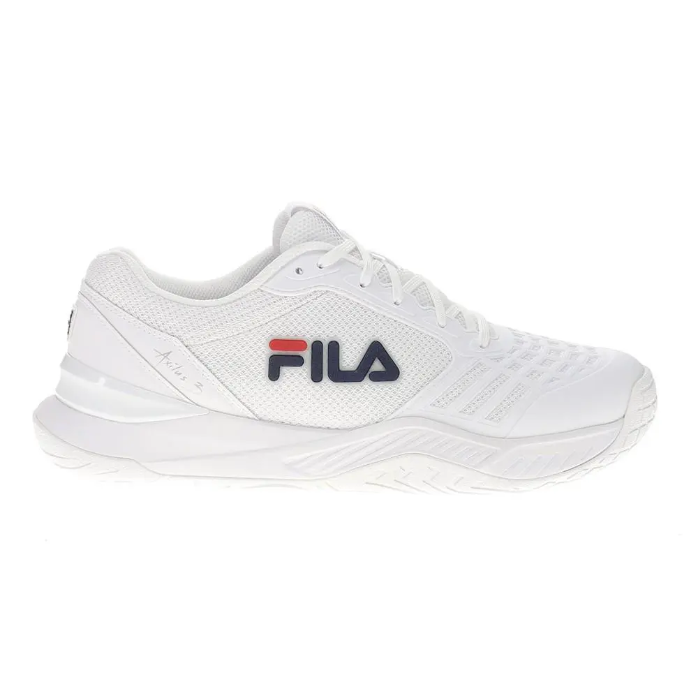 Fila shoes - Fila Axilus 3 Lace Up - 1TM01987-125 - White 4
