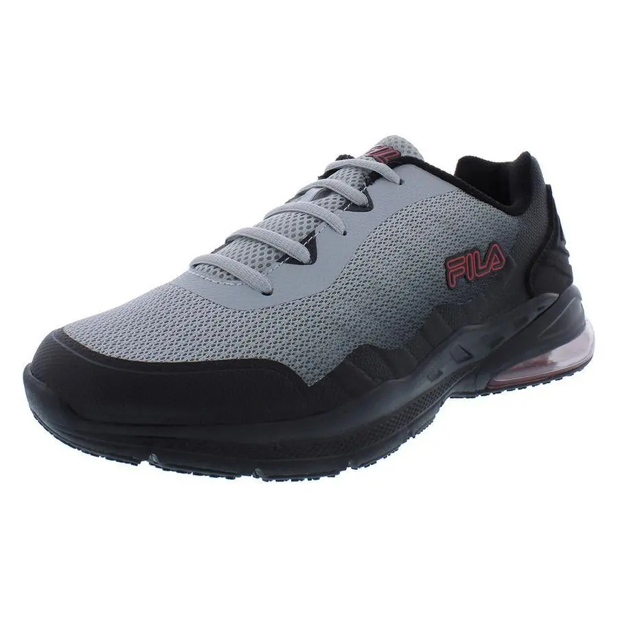 Fila shoes - Grey/Black/Red, Main: Grey 3