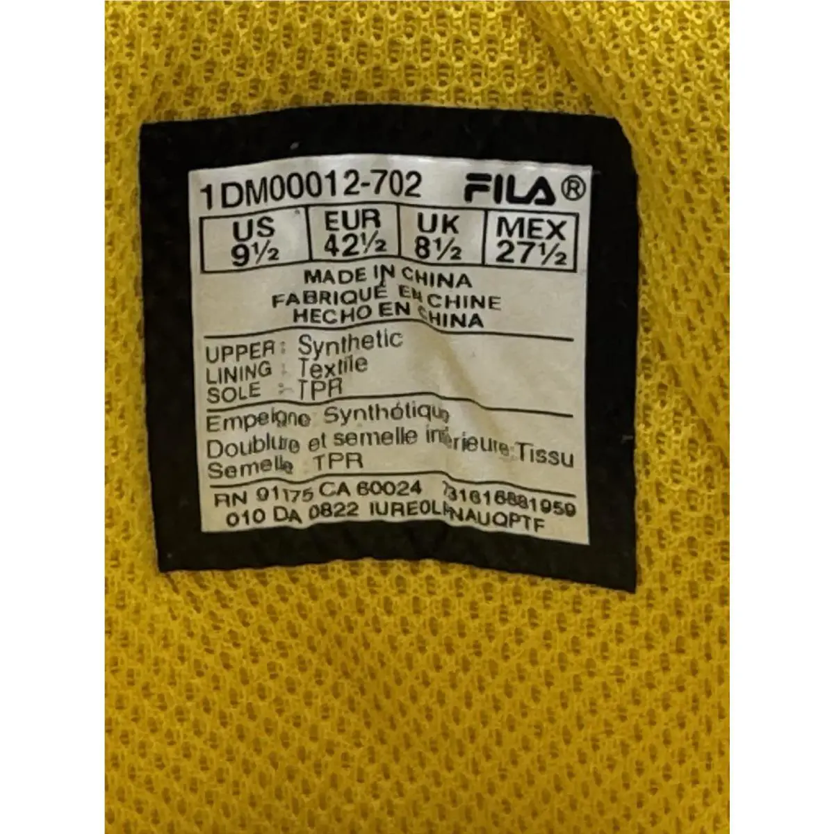 Fila shoes - FILA Motorsport Mach 7 - Motorsport Mach - Yellow 12