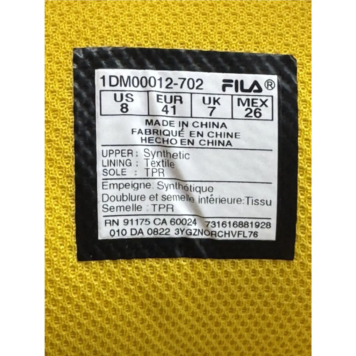 Fila shoes - FILA Motorsport Mach 7 - Motorsport Mach - Yellow 12