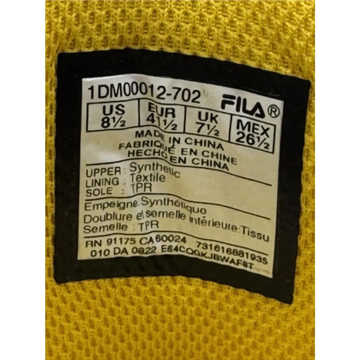 Fila shoes - FILA Motorsport Mach 7 - Motorsport Mach - Yellow 12