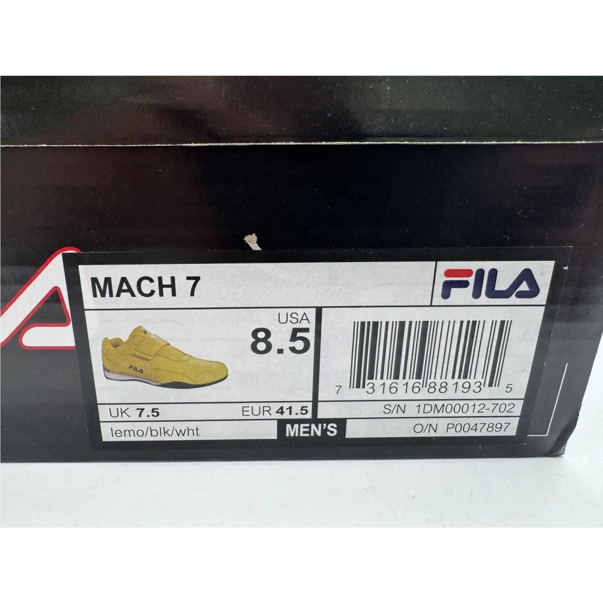 Fila shoes - FILA Motorsport Mach 7 - Motorsport Mach - Yellow 13