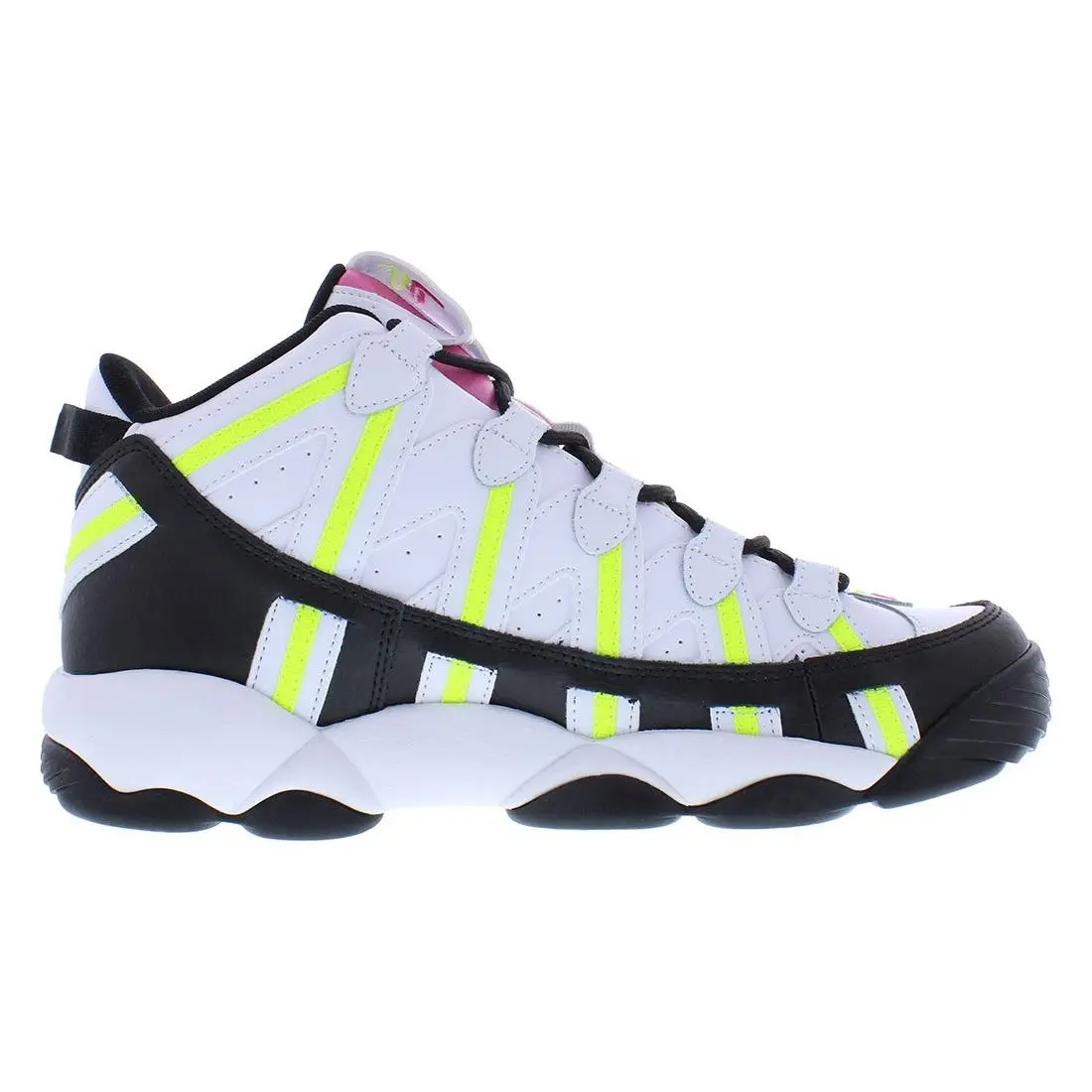 Fila shoes - White/Black/Safety Yellow, Main: Black (UPC: 731616299198) 1
