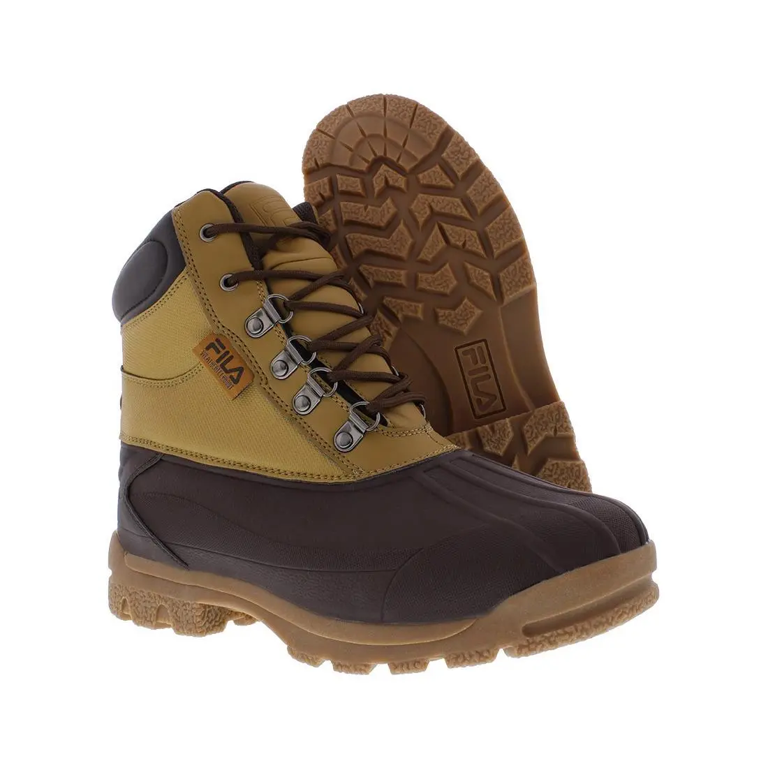 Fila Weathertech Extreme Boot Mens Shoes Size 9 Color: Wheat/espresso/gum