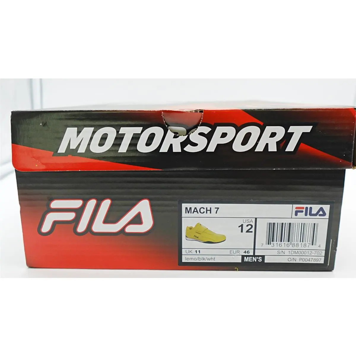 Fila shoes - FILA Motorsport Mach 7 - Motorsport Mach - Yellow 13