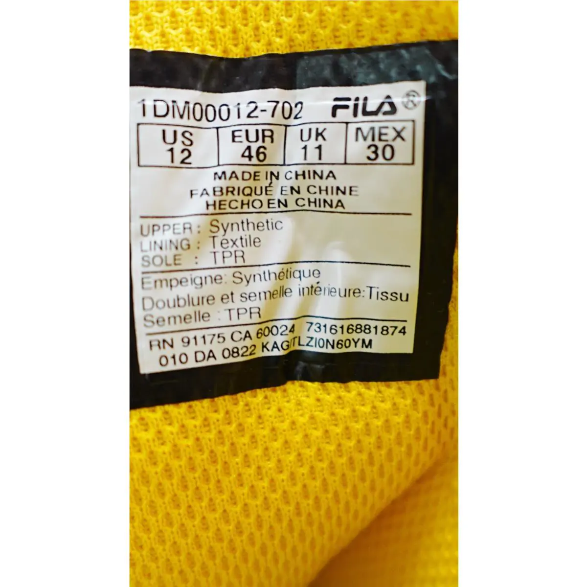 Fila shoes - FILA Motorsport Mach 7 - Motorsport Mach - Yellow 12