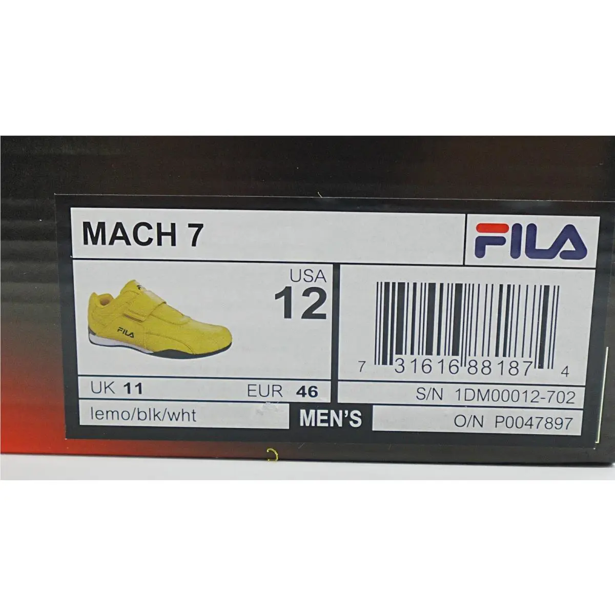 Fila shoes - FILA Motorsport Mach 7 - Motorsport Mach - Yellow 14