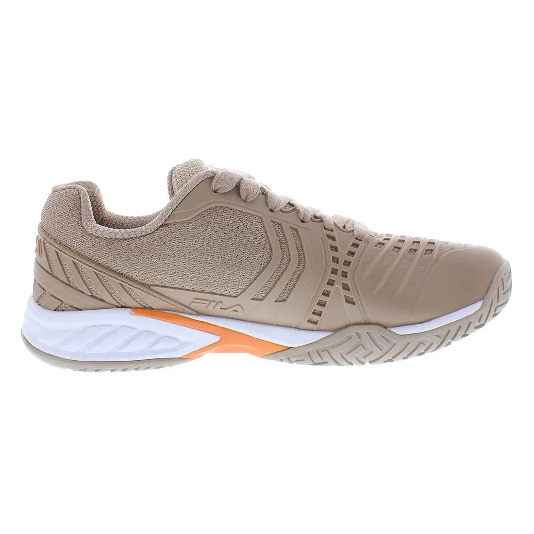 Fila shoes - Stucco/Muskmelon/White, Main: Beige (UPC: 691115974555) 1