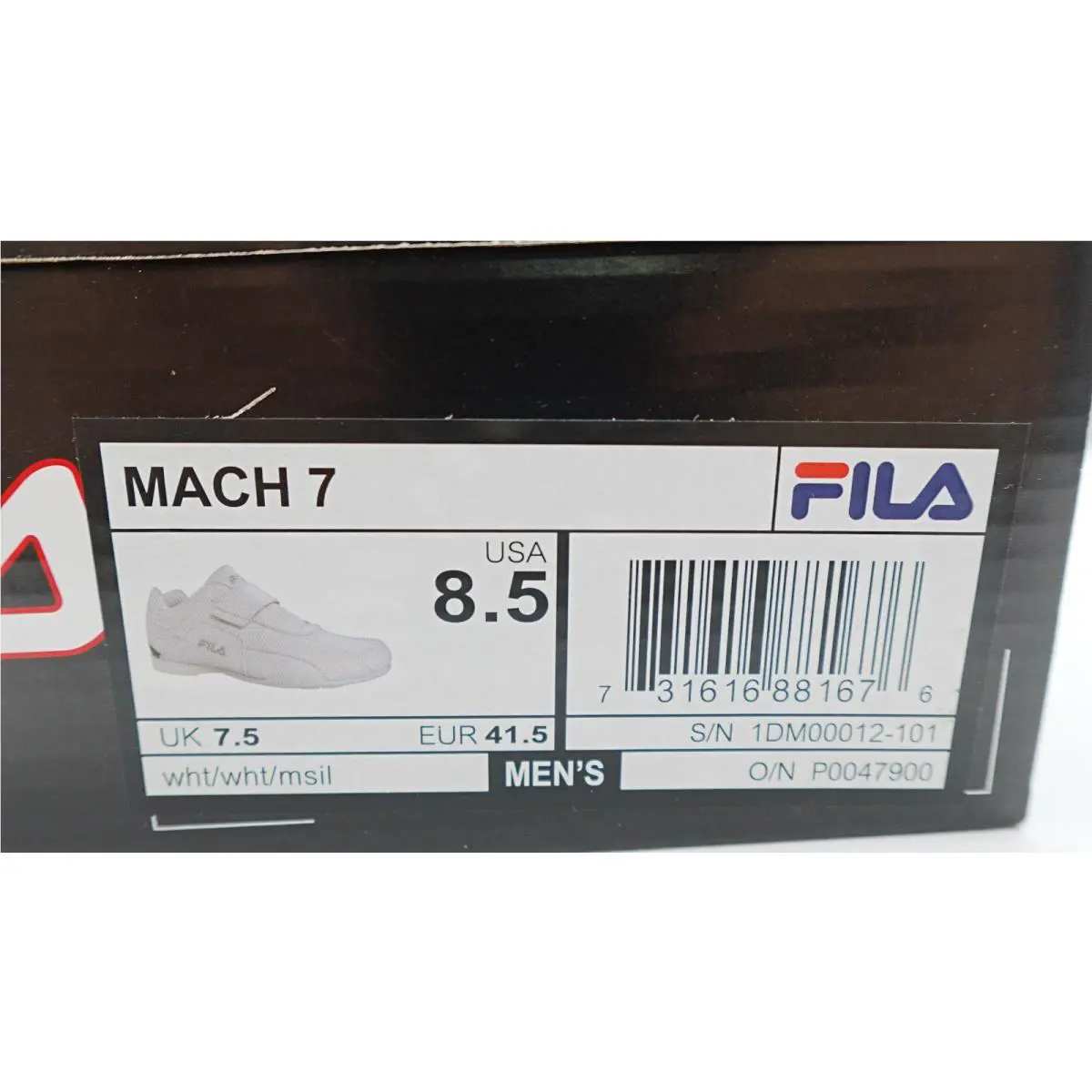 Fila shoes - Fila Motorsport Mach 7 - Motorsport Mach - White 9