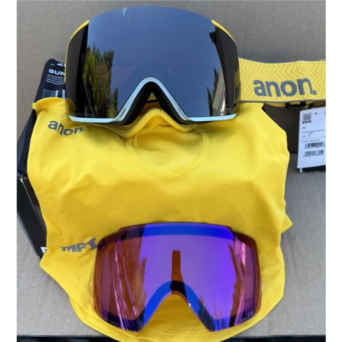M5 Flat Toric Mfi Goggles Golden Perceive Sunny Onyx by Anon