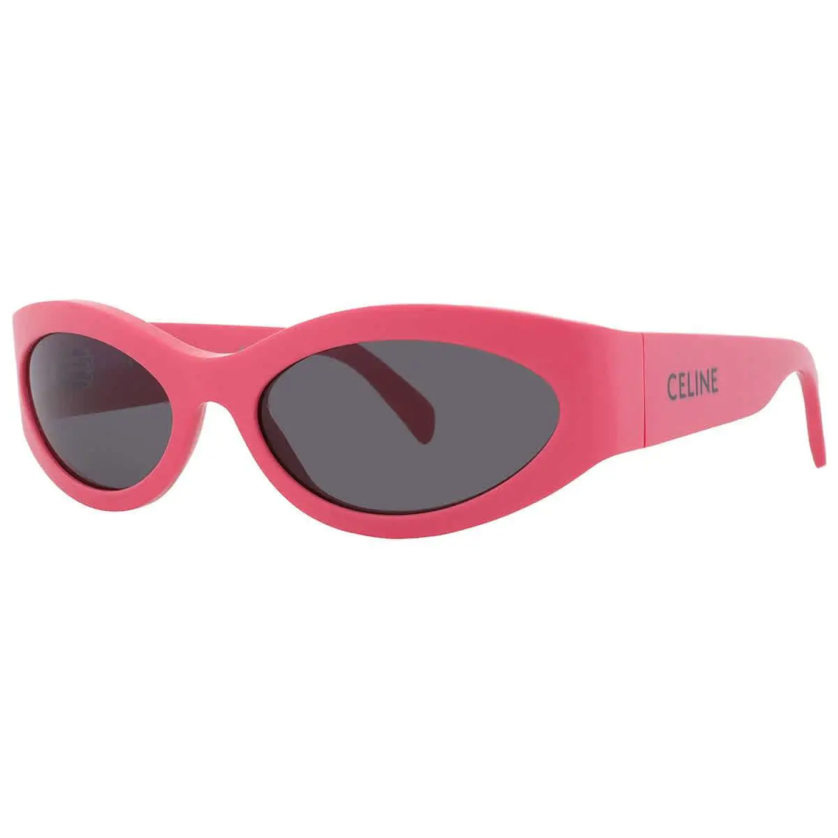 Celine Smoke Oval Ladies Sunglasses CL40288I 74A 56 CL40288I 74A 56