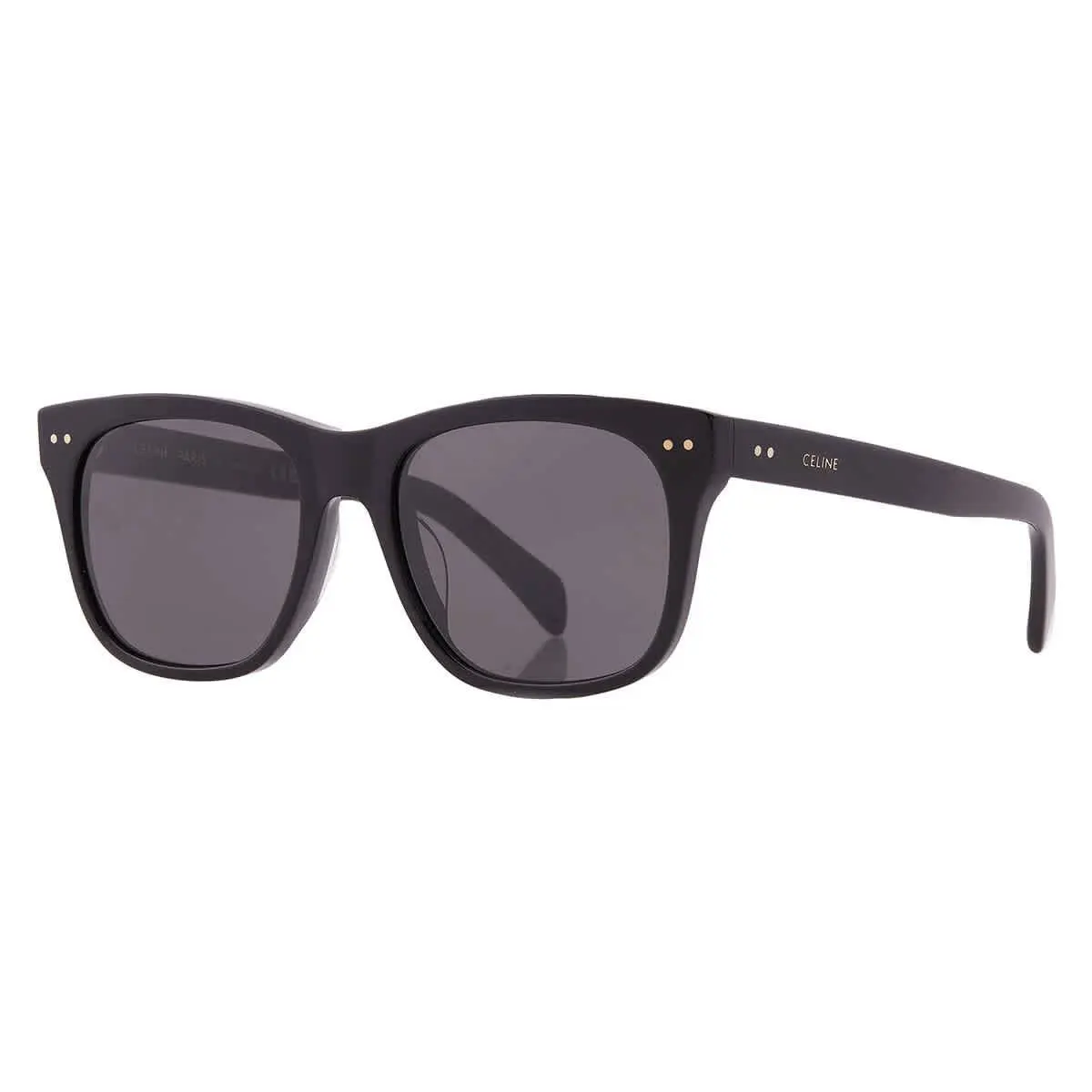 Celine Thin Smoke Square Men`s Sunglasses CL40322U 01A 54 CL40322U 01A 54