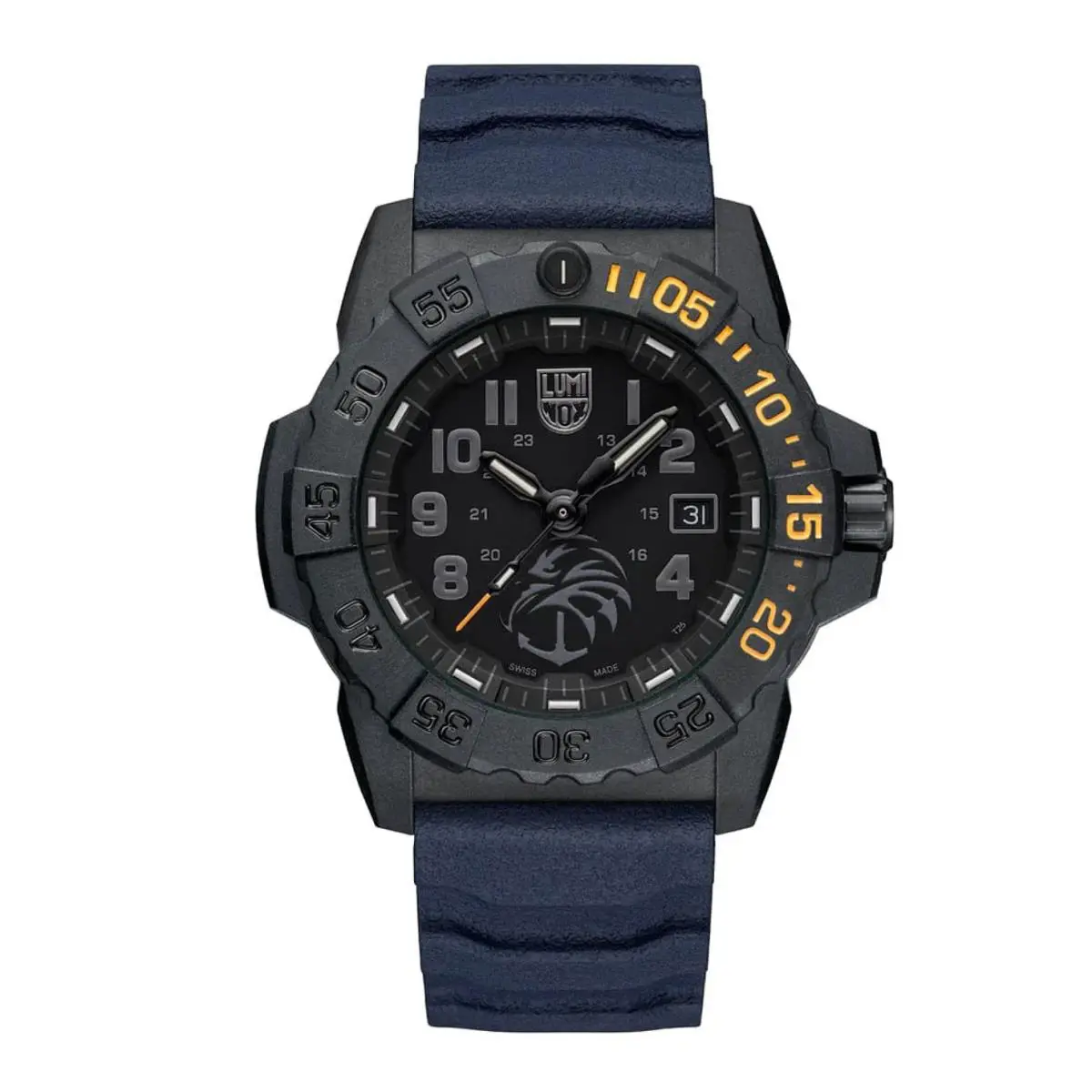 Luminox Navy Seal 3505 Nsf Guardian 45mm Swiss Dive Watch XS.3505.NSF.N