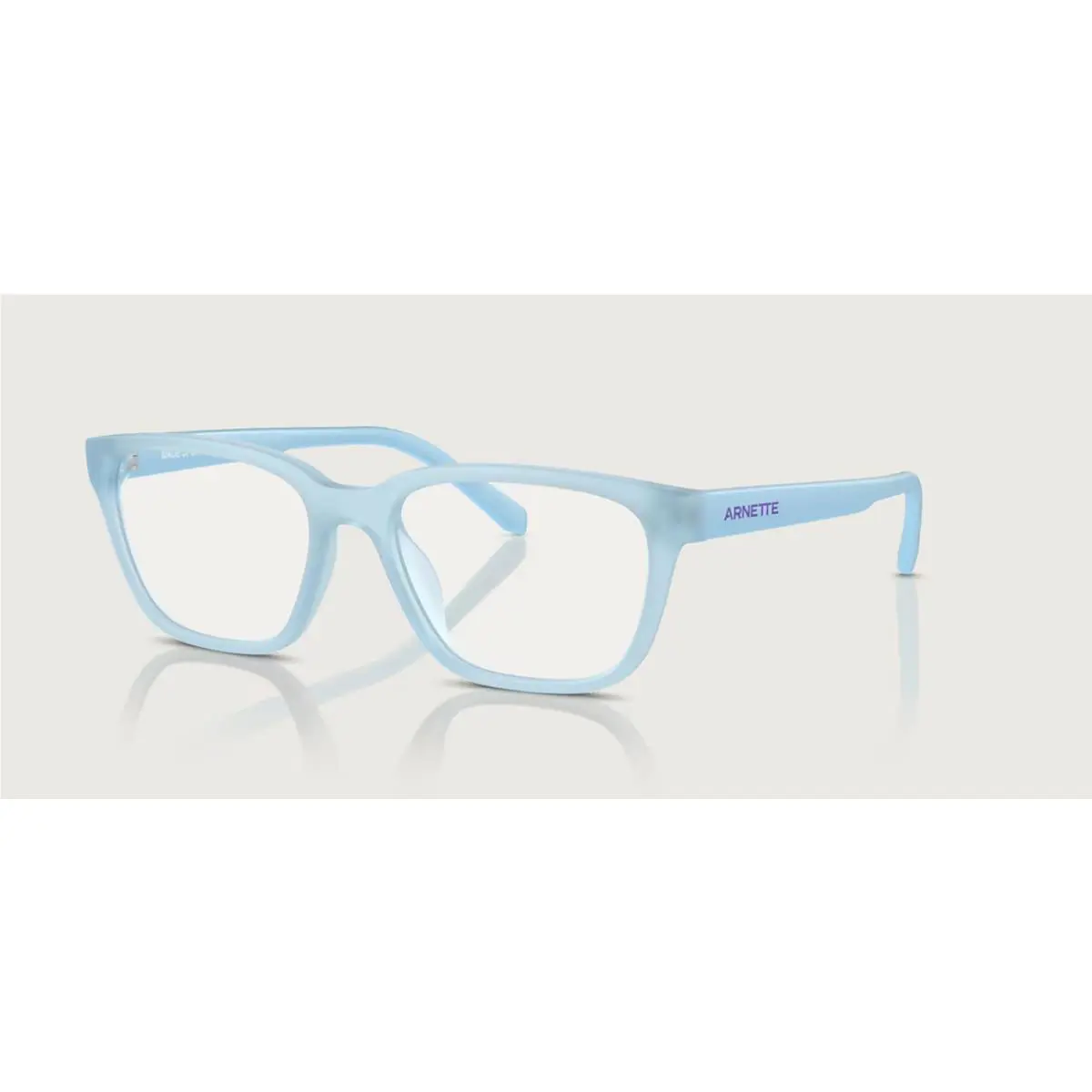 Pheobe Eyeglasses AN 7250U 2940 Frosted Blue Optical Frame 52-17-145 by Arnette