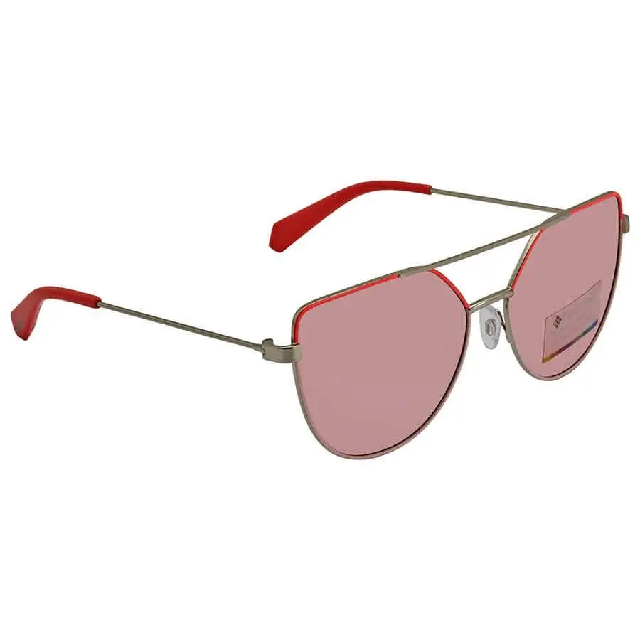 Polaroid PLD6057S-35J0F Sunglasses 58mm - Frame: Pink, Lens: Pink